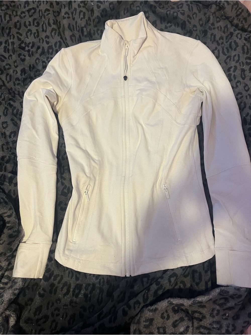 Light Cream Women's Lululemon Jacket